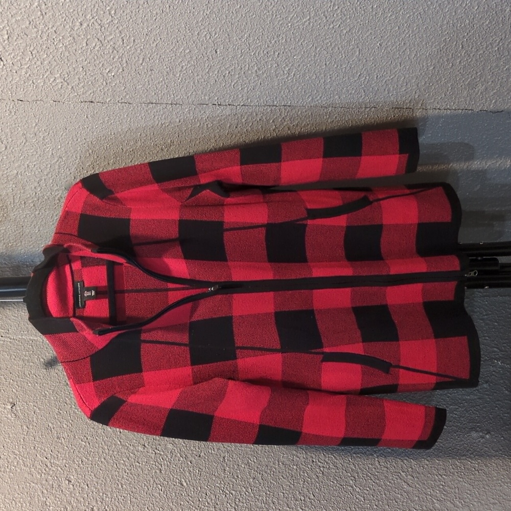 Double zip sweater